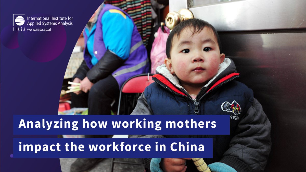 With the end of China's #OneChildPolicy came a decline in women’s participation in the labor force. 🇨🇳
IIASA researchers @MaroisG and Shuomei Liu took a look at the barriers that prevent mothers from reconciling their family and professional life.
➡️ iiasa.ac.at/options-magazi…