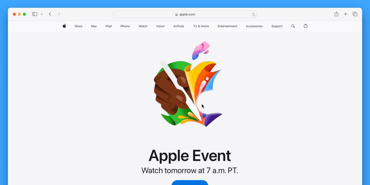 Apple homepage adds interactive 'eraser' teaser ahead of tomorrow's iPad event - 9to5Mac newsfeeds.media/apple-homepage…
