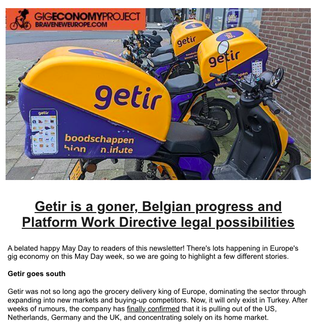 project_gig's tweet photo. Missed the Gig Economy Project weekly newsletter yday? You can catch-up here: https://t.co/rSs8sXjgGF

To get it in your inbox each week, click here: https://t.co/GF8A2WaPUi

#GigEconomy #GigWork #PlatformWork #PlatformEconomy #Platforms #Work #AppWork #Uber #Getir #Riders #Apps https://t.co/XHRXoMChW2