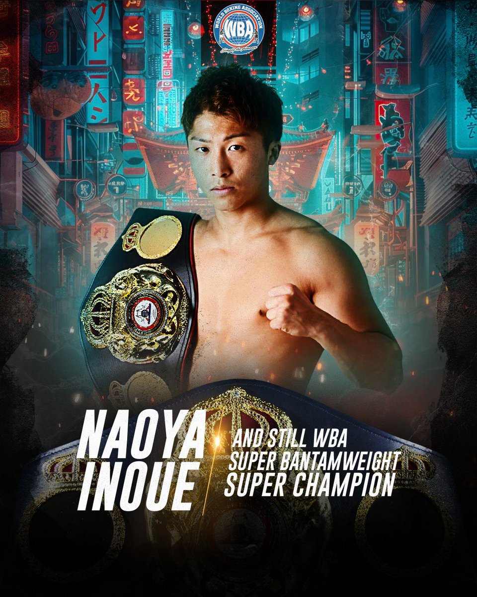 The monster did it again 👹 Naoya Inoue beats Luis Nery by KO #AndStill WBA Super Bantamweight Champion @naoyainoue_410 #Boxing #Boxeo #WBA #WBABoxing #InoueNery