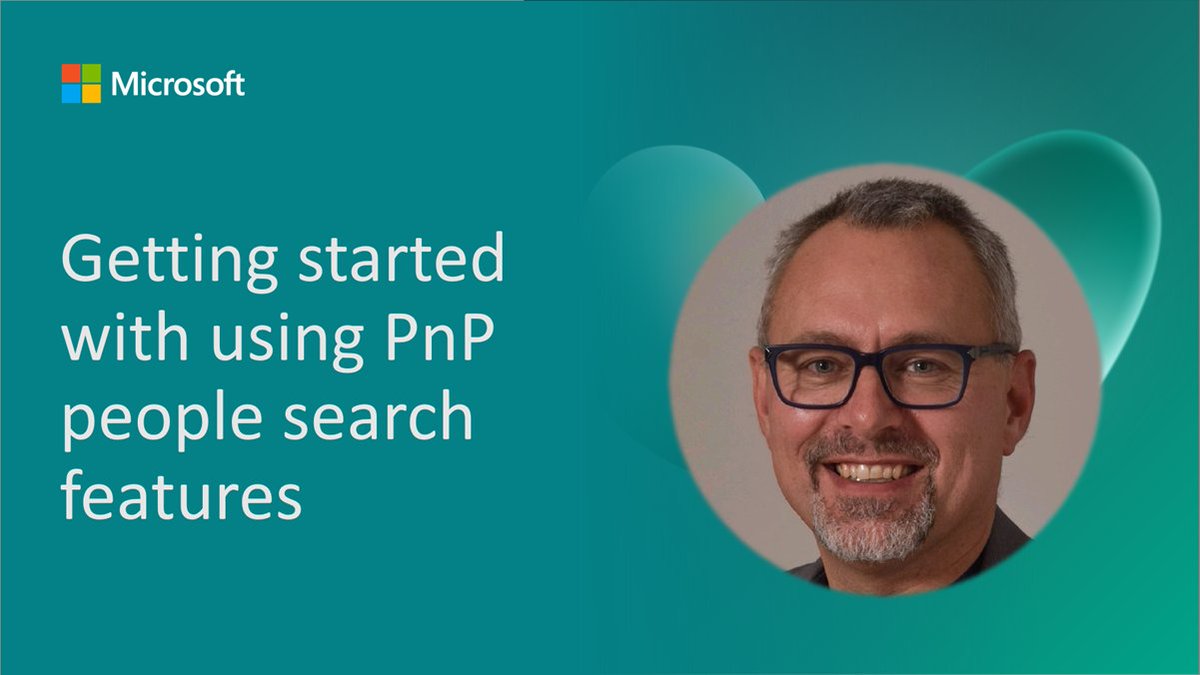 💡 Master PnP People Search Configuration Join @kasperbolarsen as he introduces configuration options in the PnP People Search Solution. Unlock its potential for SharePoint 📺 Watch now → msft.it/6012Yp18O #Microsoft365dev #SharePoint #MicrosoftSearch