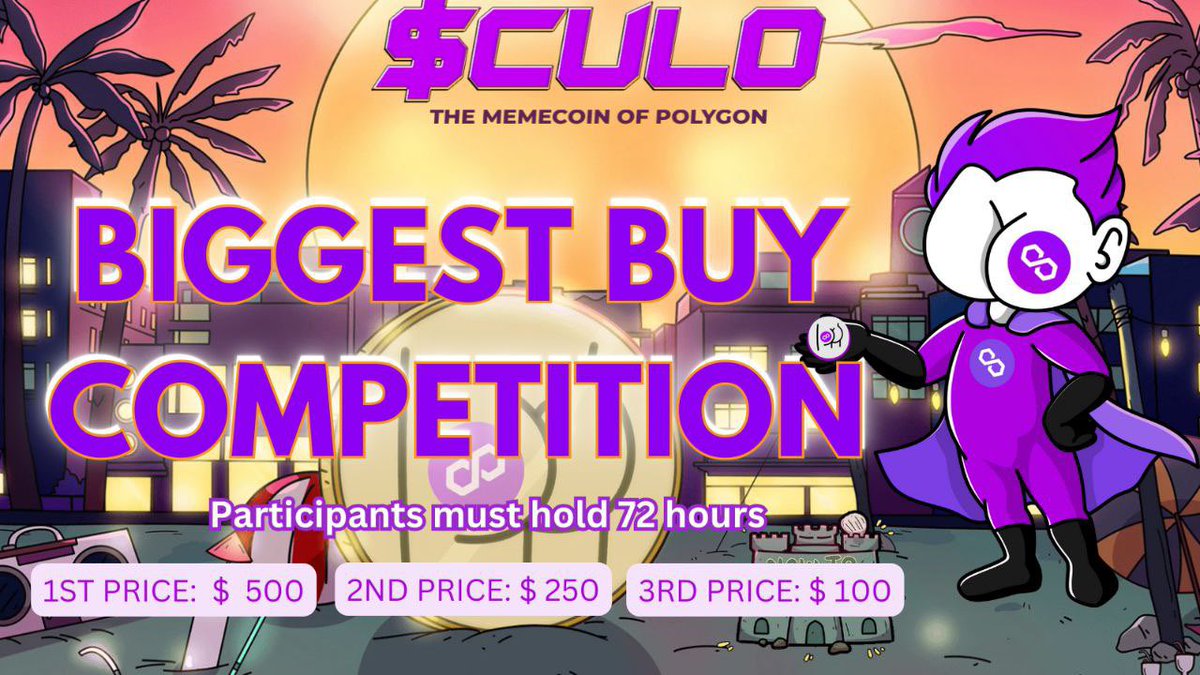 BEGINS NOW!!! Join our TG for more info: t.me/culoexpert ENDS FRIDAY! 🚀🚀🚀🚀🚀🚀