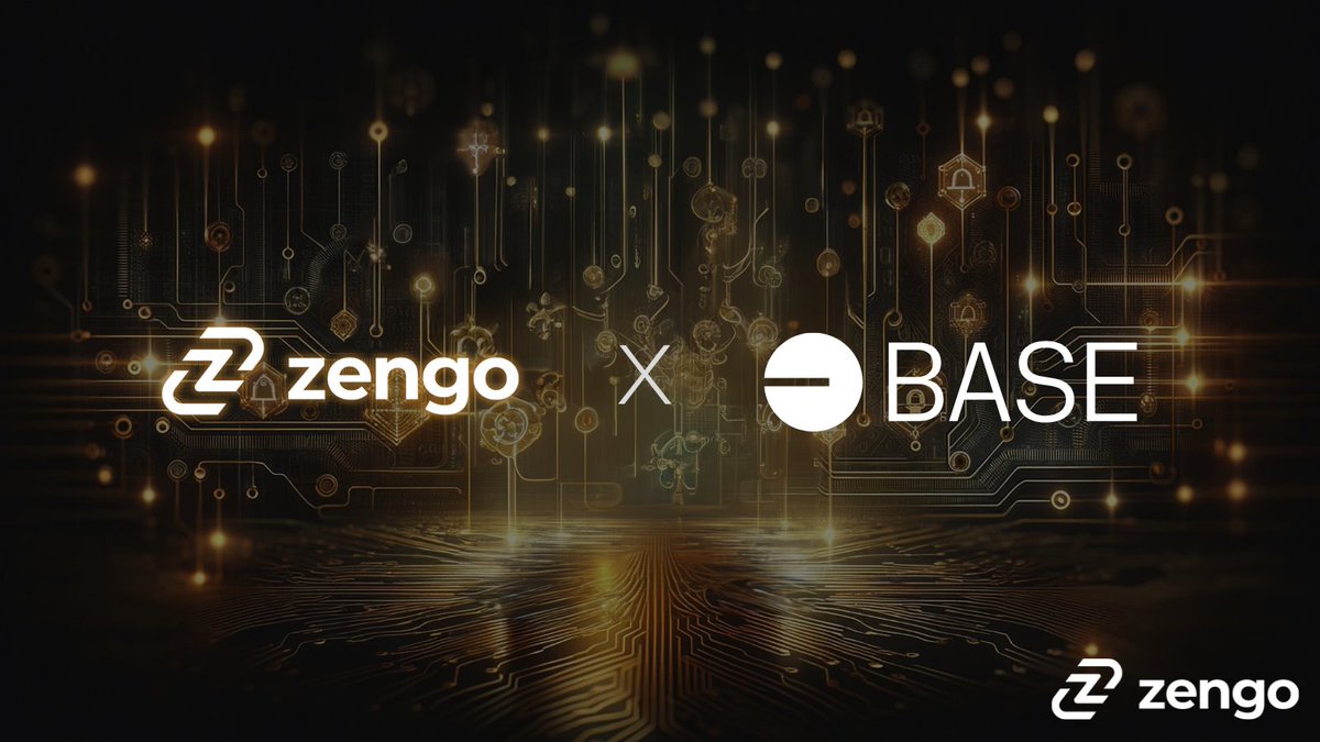 📣 BREAKING: Your onchain future, now secured by Zengo wallet! @Zengo, the #MPC self-custodial wallet with no seed phrase vulnerability, now supports @Base! Very #Based. Learn more: zengo.com