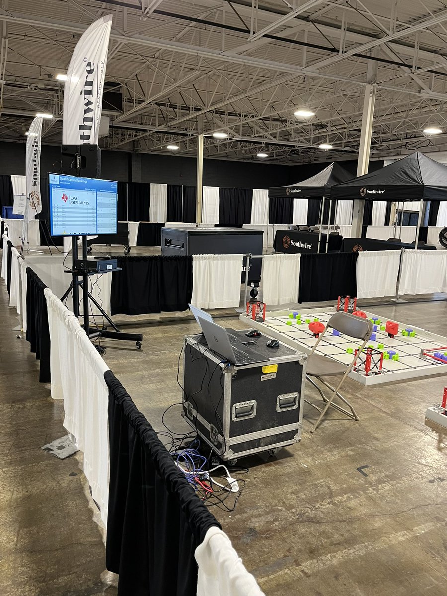 Set up and ready for a great day @skillsontario Wishing the best of luck to all @LimestoneDSB competitors! @CalvinPark_LDSB