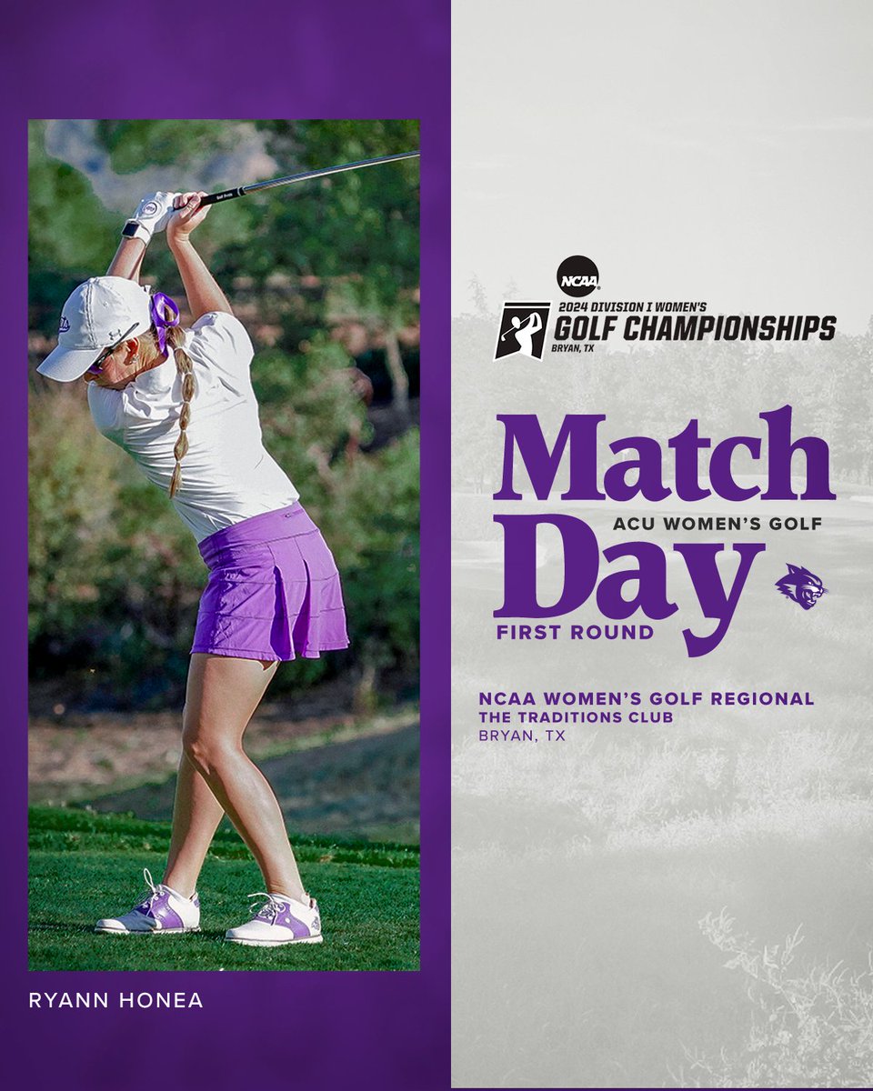 🗣️𝐓𝐈𝐌𝐄 𝐓𝐎 𝐌𝐀𝐊𝐄 𝐇𝐈𝐒𝐓𝐎𝐑𝐘‼️ 🏌️‍♀️: NCAA Women's Golf Regional ⛳️: Traditions Club 📍: Bryan, TX 📈: tinyurl.com/535dzjcu #MakeHistory | #GoWildcats
