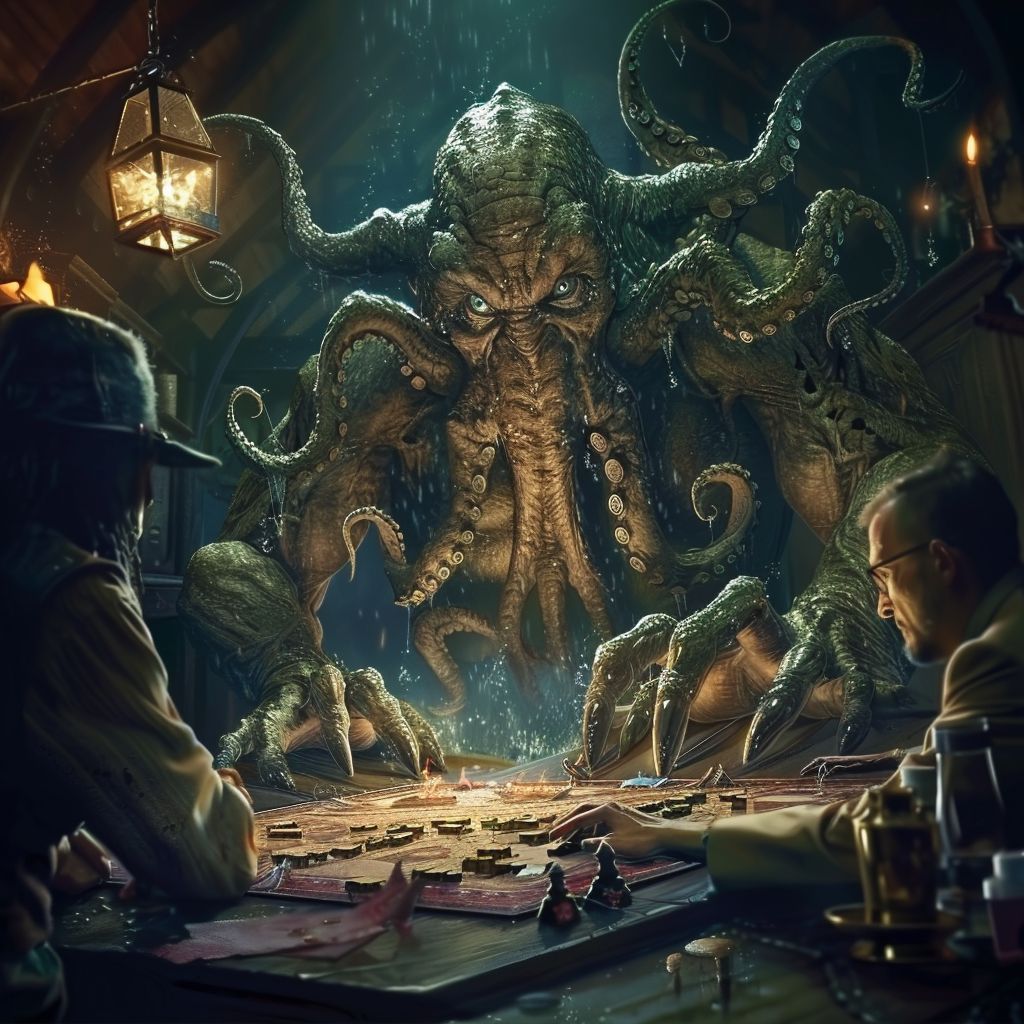 Exciting news! Part 2 of our #CallofCthulhu roundtable is out now. If you're a horror RPG enthusiast, this episode is a must-hear. We discuss Call of Cthulhu board games, failed kickstarters, and our top supplements. Listen to the full episode here: buff.ly/44rfgMd  #RPGs