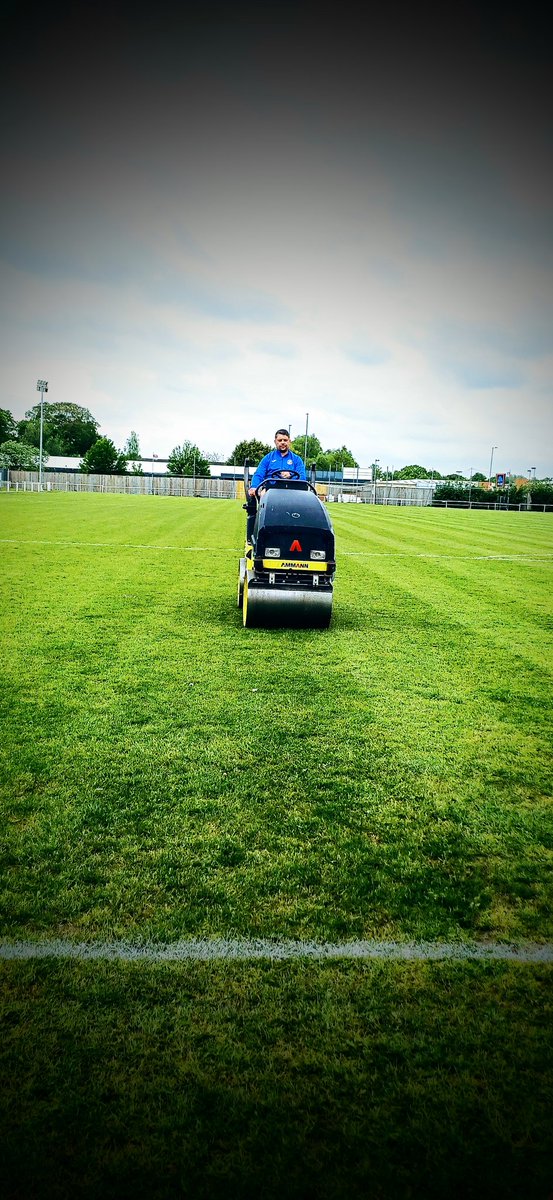nwcfl's tweet image. Last minute preparation going on at Wythenshawe Town's Ericstan Park ahead of this afternoons Edward Case Cup Final.

Bacup Borough v Euxton Villa is just 90 minutes away!