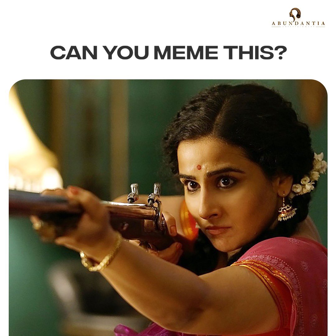 Drop your answers below 👇🏻 

#ShakuntalaDevi #BollywoodMovie #VidyaBalan #Memes #AbundantiaEntertainment
