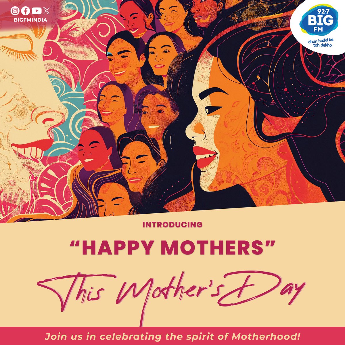 This mother's day join BIG FM in celebrating the superheroes we call moms ✨😊 Stay Tuned For More #MothersDay #SuperMom