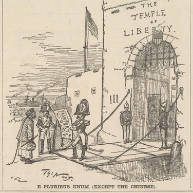 🧵7/7: Since 1889, US immigration policy has been defined as matter of national security. The origins of this doctrine lie in the racial logic of Chinese exclusion.