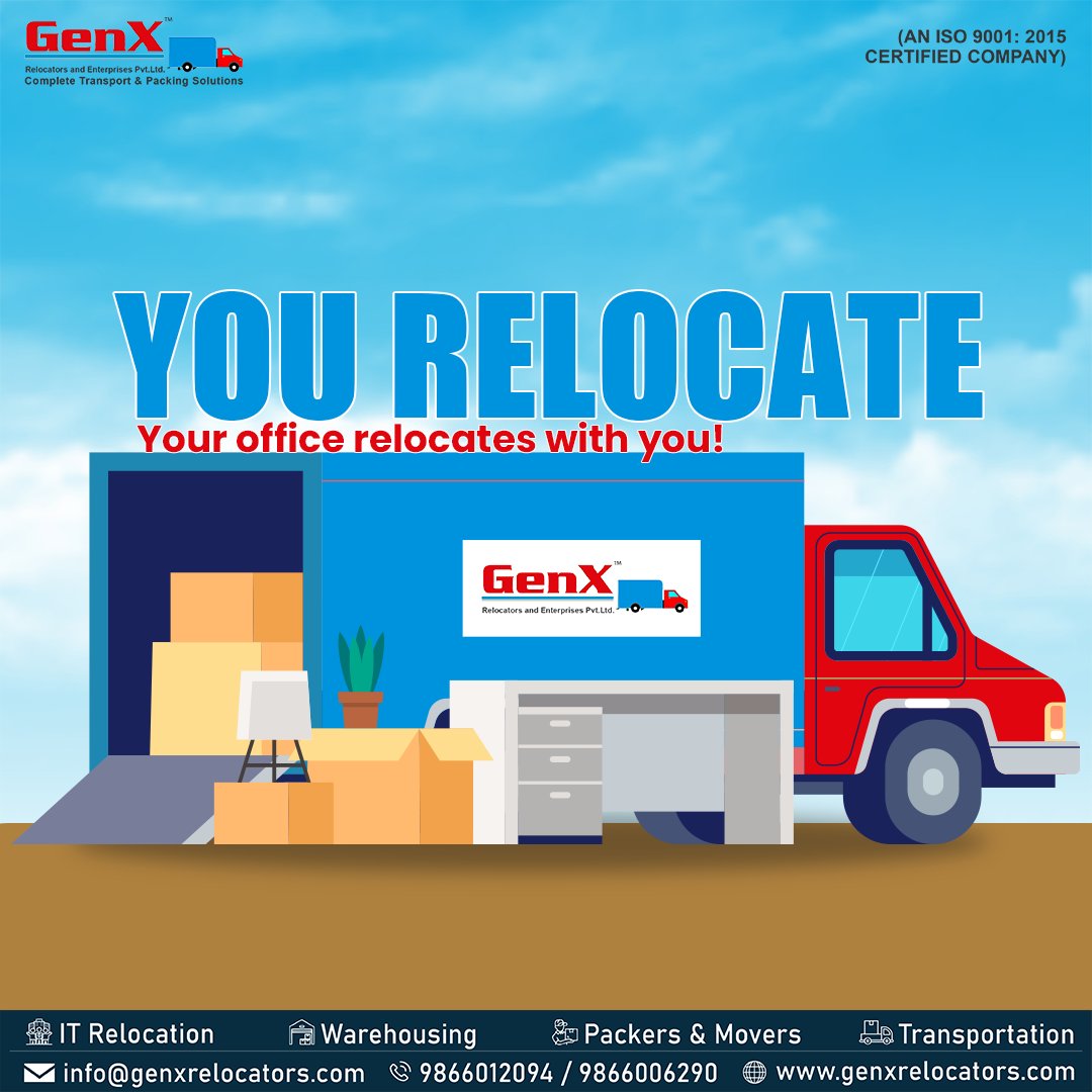 Relocation is more than just a change of space; it's a chance to bring your team's energy and creativity to a whole new space. Make this move a fresh start full of exciting opportunities with GenX!   #GenXRelocators #genx #storagesolutions #hasslefree #task #safestorage