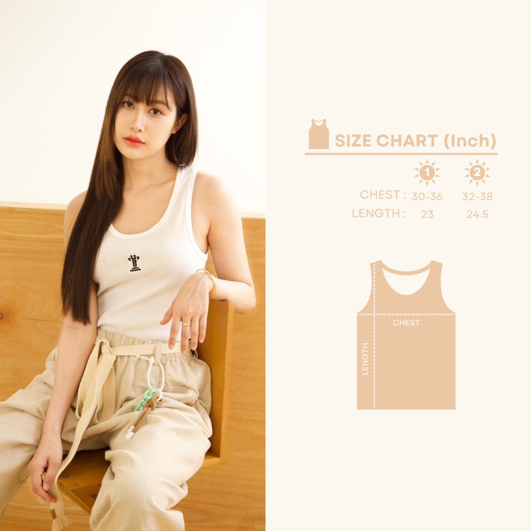 [ SIZE DETAILS]🌤️

TROFI SummerSun Collection

[ PRODUCT ]
SummerSun TankTop ( 790 Bath )

#TROFIxSummerSun
#TROFI2024
#TROFI