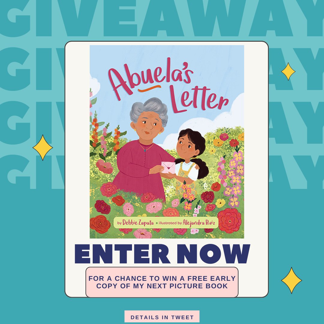 Story Jammers (@storyjammers) on Twitter photo For #MentalHealthAwarenessMonth, we are giving away 3 copies of Abuela’s Letter by <a href="/DebbieZapata/">Debbie Zapata</a> & Alejandra Ruiz! It’s about grief, love, & family connections. RT by 5/9 to enter (US only); tag a friend for an extra entry. Educators, librarians & school counselors get 2 entries! For #MentalHealthAwarenessMonth, we are giving away 3 copies of Abuela’s Letter by <a href="/DebbieZapata/">Debbie Zapata</a> & Alejandra Ruiz! It’s about grief, love, & family connections. RT by 5/9 to enter (US only); tag a friend for an extra entry. Educators, librarians & school counselors get 2 entries!