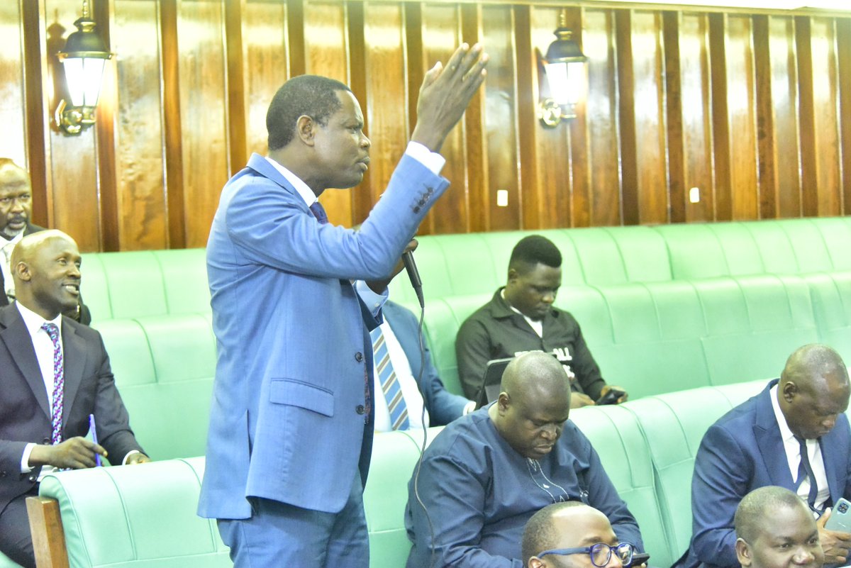 Hon. Geoffrey Ekanya (Tororo North) said the new tax on agency banking should be dropped in order to deepen financial inclusion. “Agency banking has tried to create jobs for the youth and the profit margin is very small yet the capital is very high.” #PlenaryUg