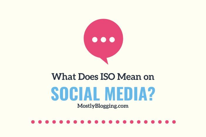 What Does ISO Mean on Social Media? 6 Powerful Insights written by Janice @MrsPaznanski buff.ly/3WvdUyc