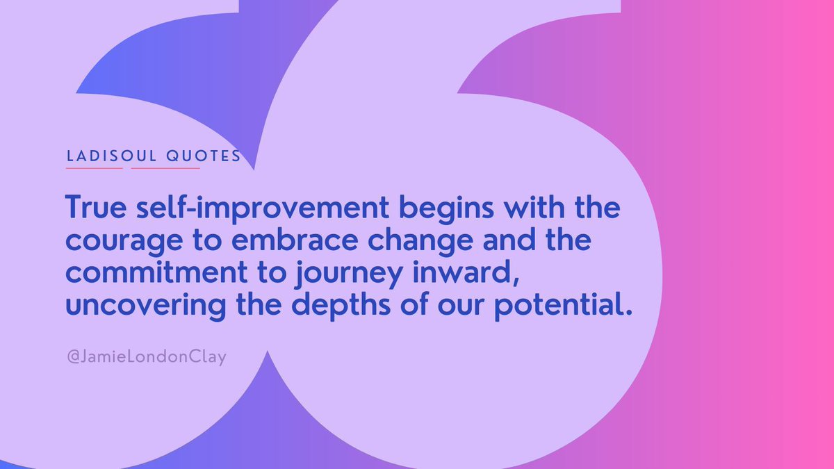 'True self-improvement begins with the courage to embrace change and the commitment to journey inward, uncovering the depths of our potential.' 🌟 #PersonalSuccess #SelfImprovement buff.ly/3y7tHZK