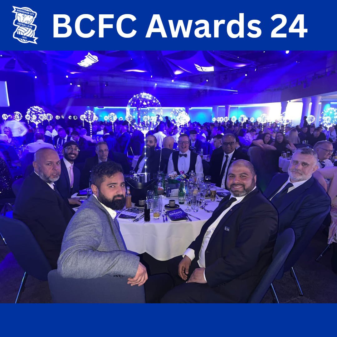 Grateful for the opportunity to spend quality time with @PaulCadmanUK & @01Khattak 🤝 Thanks for the invitation to the @BCFC Player Awards 2024 yesterday evening. 🤲🏼 Supporters came together reflecting on the first season under Knighthead Capital ownership, and also