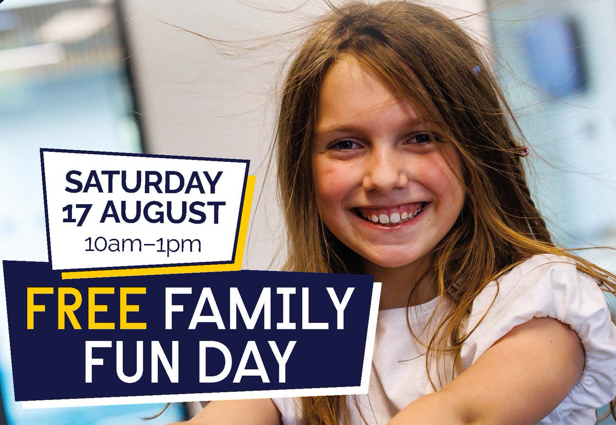 Save the date! Saturday, 17 August we're opening the doors of ARU Peterborough for a day of fun learning activities for the whole family! You can enjoy a wide range of activities around campus and talk to our academic team.