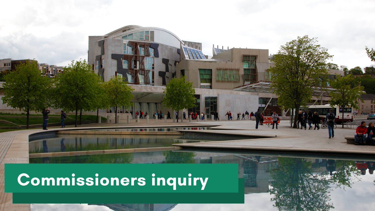 Our evidence sessions continue on Tuesday with our inquiry into Scotland’s Commissioner Landscape. We'll hear from: @agescotland @alzscot @CarnegieUKTrust @Common_Weal @ALLIANCEScot @AutismScotland 09:00am: SPTV 📺 👀 & share on social ow.ly/AfLQ50RxcTB