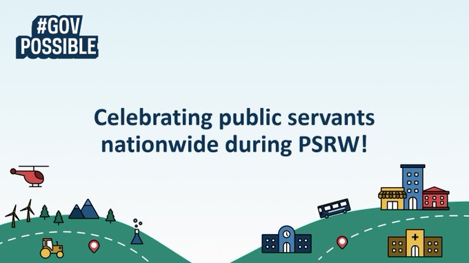 Help us celebrate the contributions of our nation’s public servants during Public Service Recognition Week. Thank you to the dedicated VA employees who work hard to #EndVeteranHomelessness and make our communities #GovPossible! #PSRW