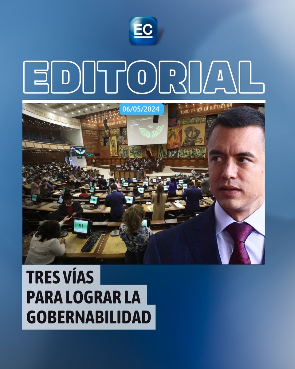 #Ecuador se apresta a considerar cómo las fuerzas políticas se reordenan y su afectación para la gobernabilidad del Ejecutivo 👇 i.mtr.cool/sznliirfif