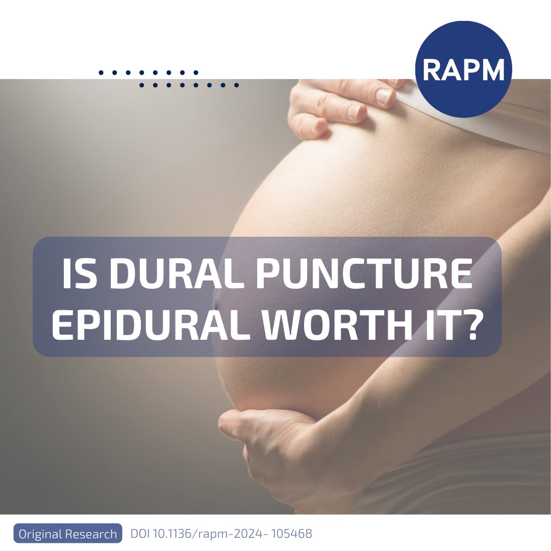 Regional Anesthesia & Pain Medicine (@rapmonline) on Twitter photo 📊 No significant advantage was found in using DPE over standard epidurals in labor pain.
Their complexity might not justify routine use for labor analgesia maintenance. 👀
Does this surprise you?
Read all about it here: bit.ly/44nh6gU
#LaborAnalgesia
<a href="/RAPMOnline/">Regional Anesthesia & Pain Medicine</a> 📊 No significant advantage was found in using DPE over standard epidurals in labor pain.
Their complexity might not justify routine use for labor analgesia maintenance. 👀
Does this surprise you?
Read all about it here: bit.ly/44nh6gU
#LaborAnalgesia
<a href="/RAPMOnline/">Regional Anesthesia & Pain Medicine</a>
