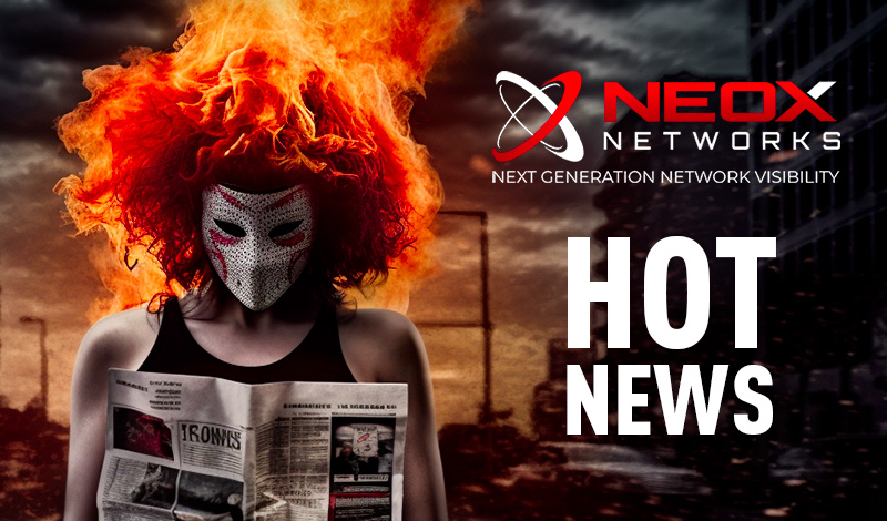 NEOX latest newsletter is available.
As always with interesting news about #NEOXNETWORKS and our #NetworkObservability and #NetworkVisibility solutions - and, as tradition dictates, with some bizarre IT news of the last weeks.

Have fun reading.

English: shorturl.at/EHIY7