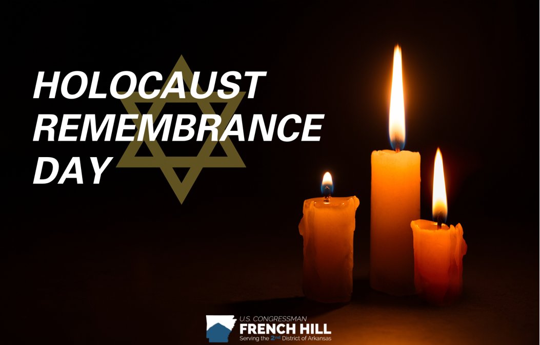 On Holocaust Remembrance Day, we remember the millions of innocent lives lost during the Holocaust. Today serves as a reminder that we must stand with the Jewish community and continue fighting against antisemitism.