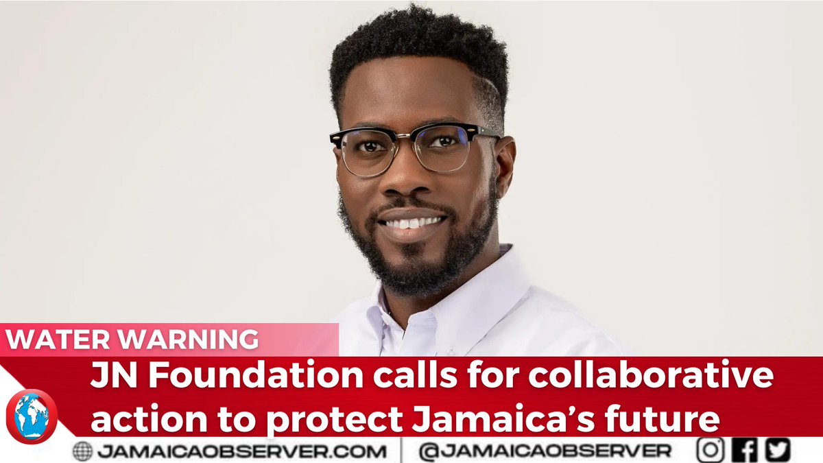 Lead environment and community development official at the JN Foundation Omar Wright has called for a concerted effort to be made for a balance between sustainable water management and socio-economic development for the nation’s future resilience. jamaicaobserver.com/2024/05/06/wat…