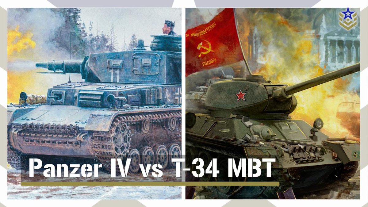 WWII Tank Showdown: Panzer IV vs T-34. Watch as these iconic tanks clash to crown the ultimate WWII champion!

#DefenceCentral 
youtube.com/watch?v=zEOUou…