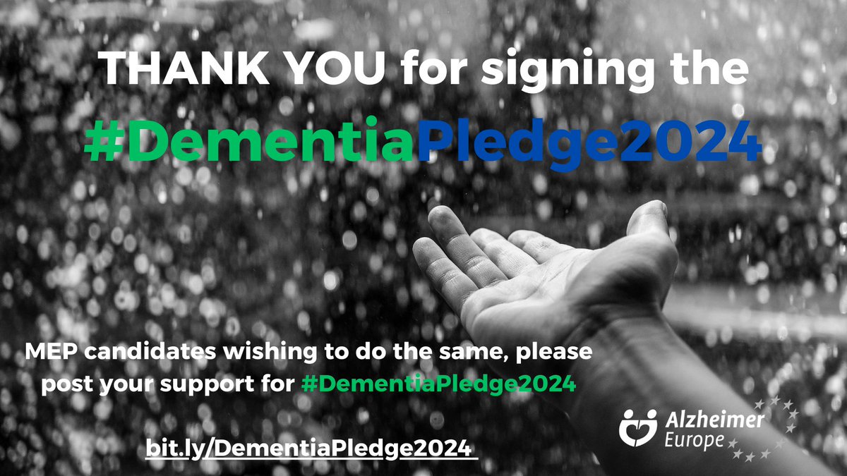 Many thanks MEPs @CiaranCuffe & @GraceOSllvn of @greenparty_ie @europeangreens for signing #DementiaPledge2024 & thank you to @alzheimersocirl for making this happen!
Will other #EUelections2024 candidates pledge to make dementia a priority?
bit.ly/DementiaPledge…