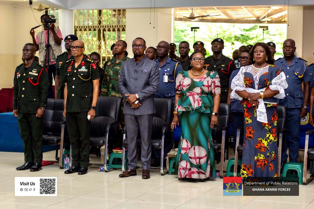 The 1Infantry Battalion (1Bn) has held its second quarter religious parade for Ghana Ports and Harbours Authority (GPHA) trainees at the Pentecost International Worship Centre (PIWC), Michel Camp on Sunday 5 May, 2024. gafonline.mil.gh/news/i-bn-hold…