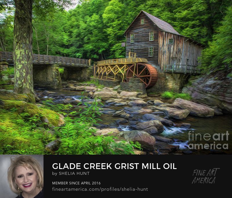 Check out this Old Mill image in WV buff.ly/4a53w37 #SheliaHuntPhotography #BabcockStatePark #GladeCreekMill
