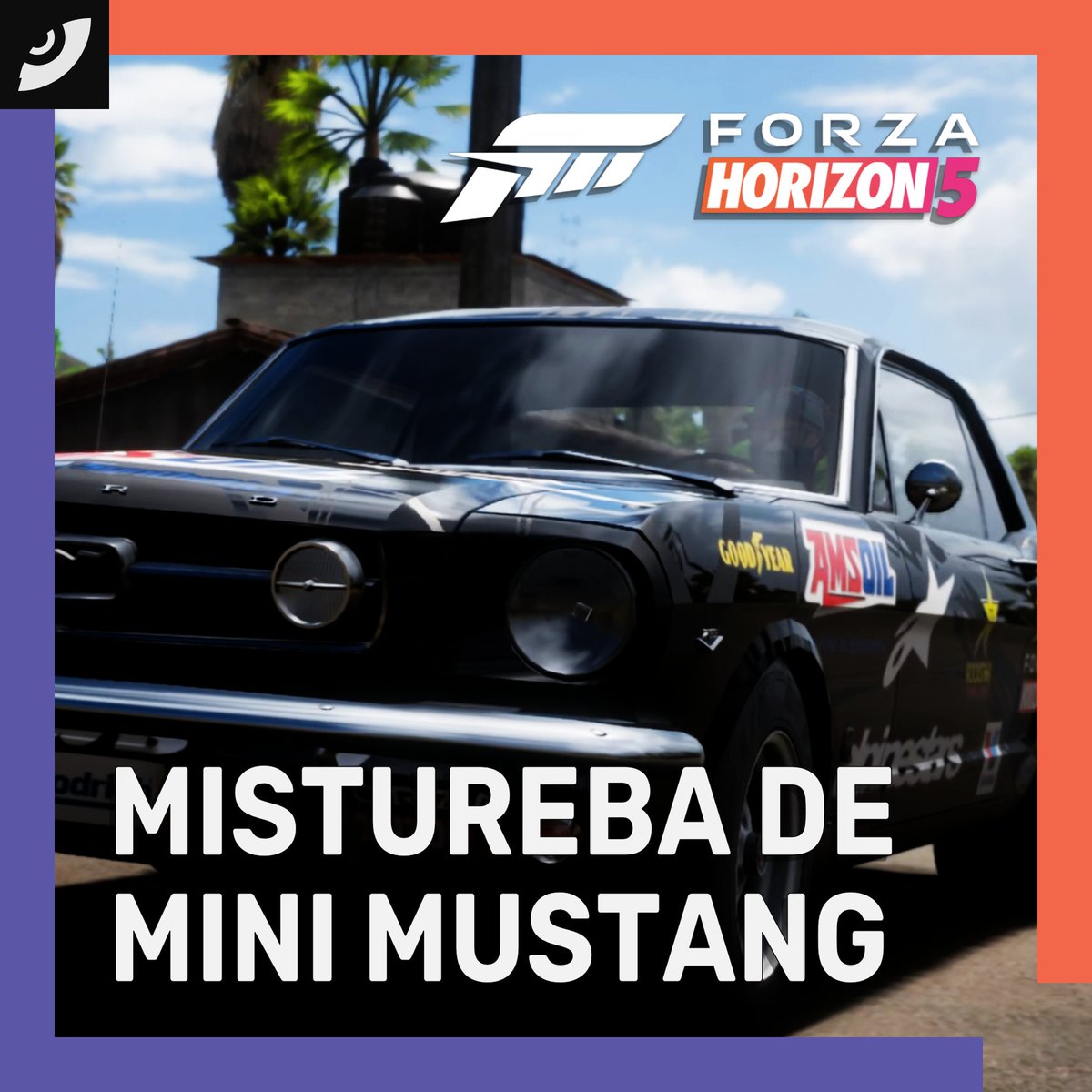 Quem disse que os antigos não podem ser selvagens? Mistureba de Mini Mustang tá on, e só os mais rápidos sobrevivem. Aperte o cinto e acelere! Link do canal no perfil. #MurucutuGames #ForzaHorizon5 #ApexAllstars