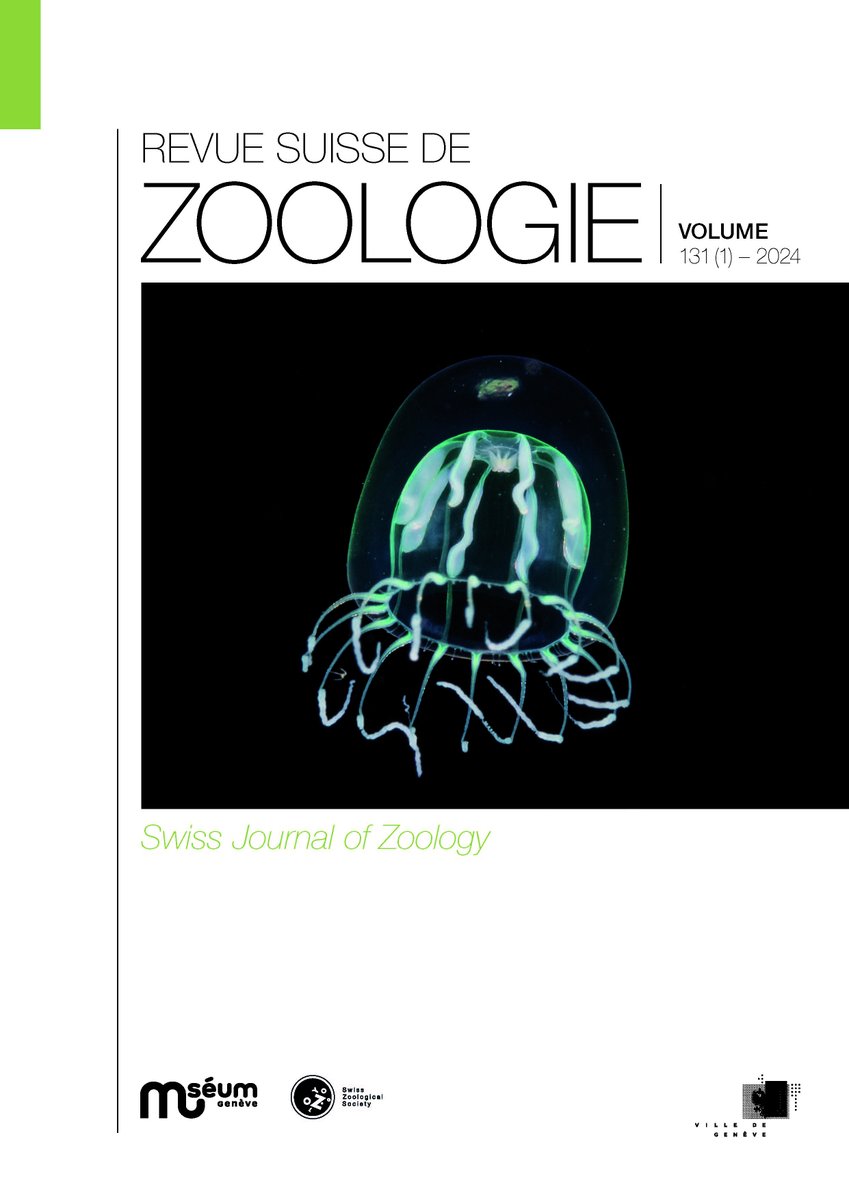 🚨[New Issue Out] Check out the new issue of La Revue Suisse de Zoologie ! Follow the link below to find out more 👇 bioone.org/journals/revue…