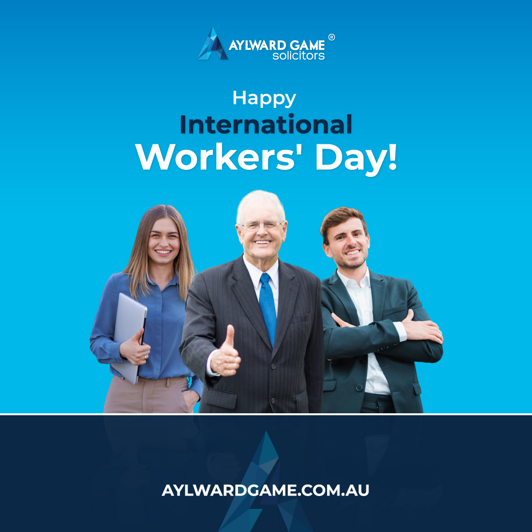 Happy International Workers' Day from Aylward Game Solicitors! Today, we celebrate the hard work and dedication of workers worldwide. 🌍💼 

#internationalworkersday #alywardgamesolicitors