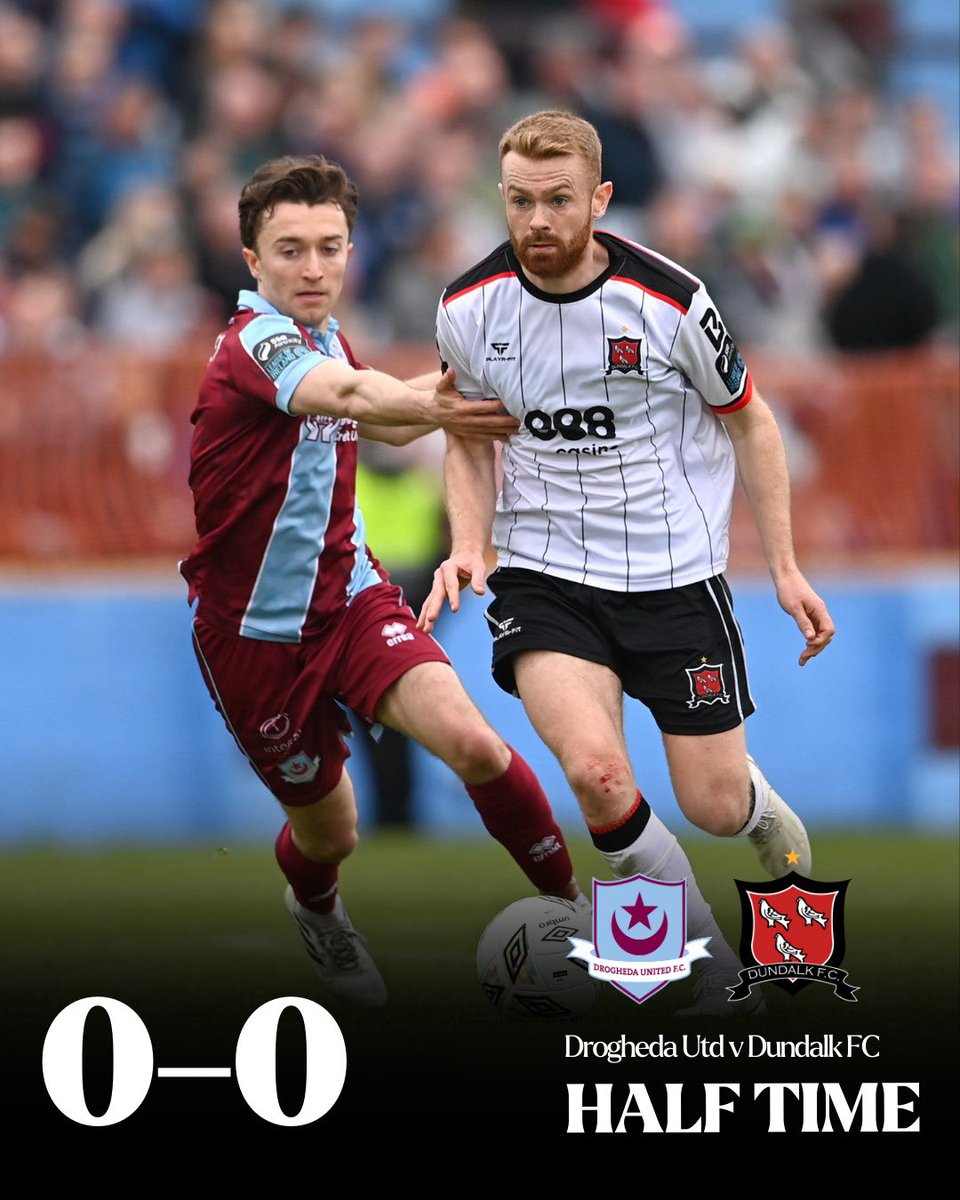 All square at the break in Drogheda.