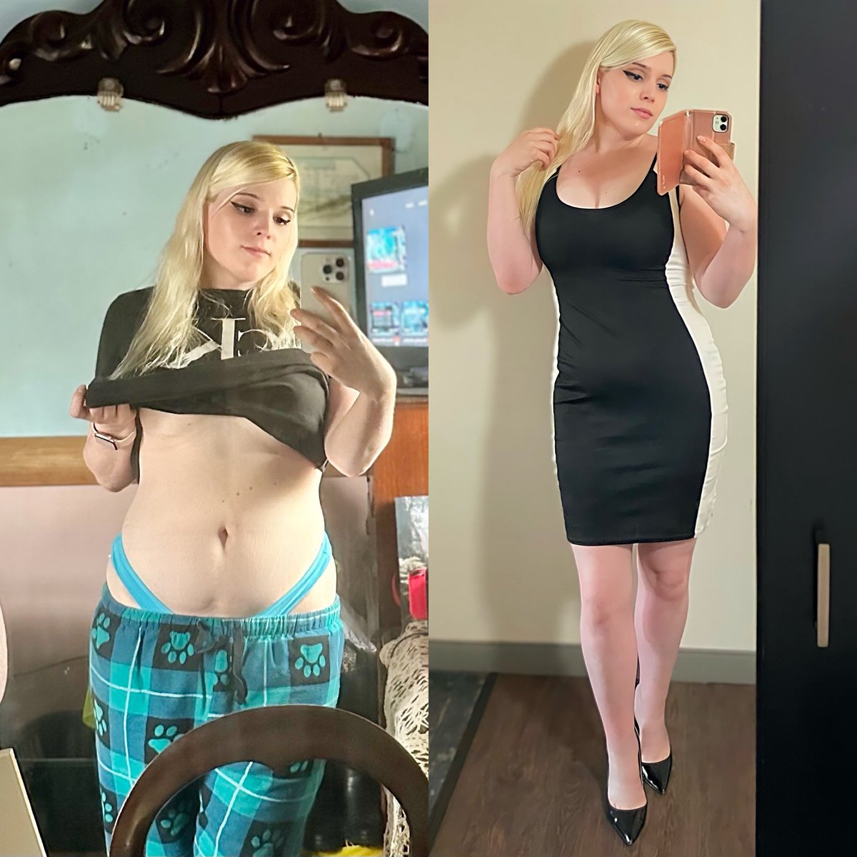 realamandarae's tweet photo. Am I cuter just after waking up or ready to go out? 💝 https://t.co/6Sr01Az5xt