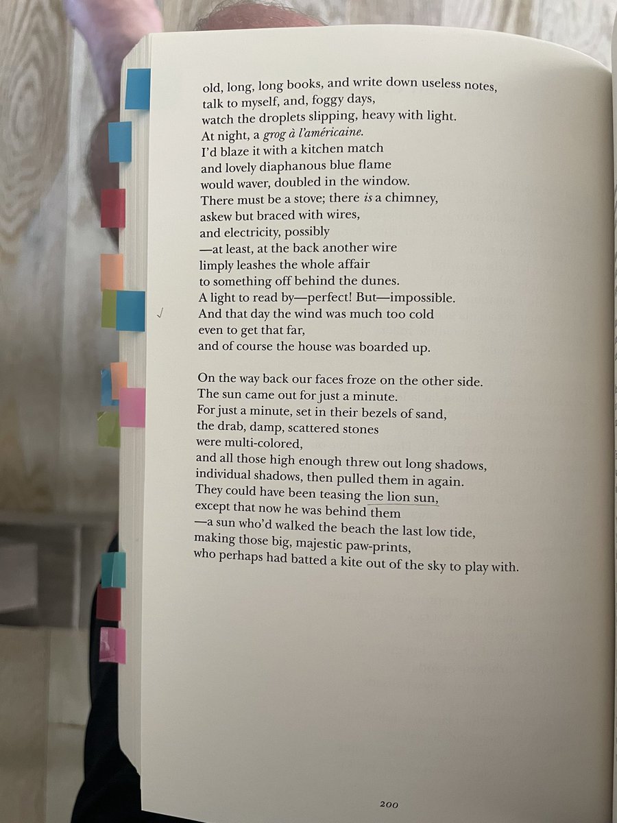 WSBrewbaker's tweet image. “the end of march” by elizabeth bishop