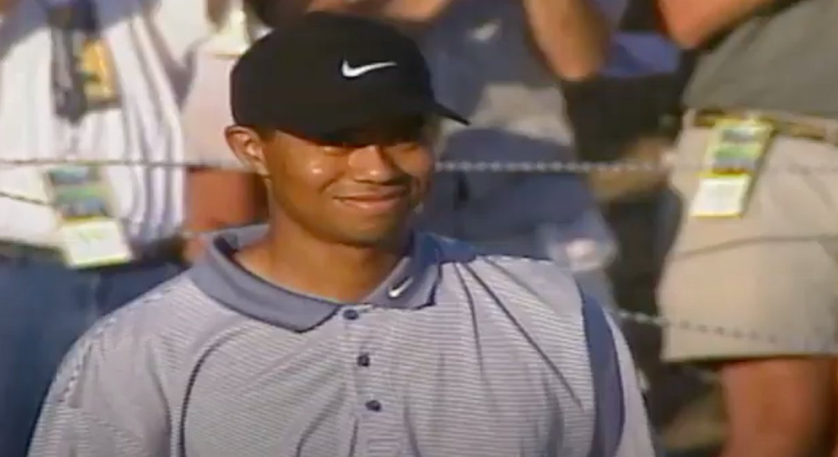 I forgot about the torch passing in 2000 at Valhalla. Jack's last PGA. Tiger's third straight major win. Pretty amazing stuff. 33 between them now. Thirty three.