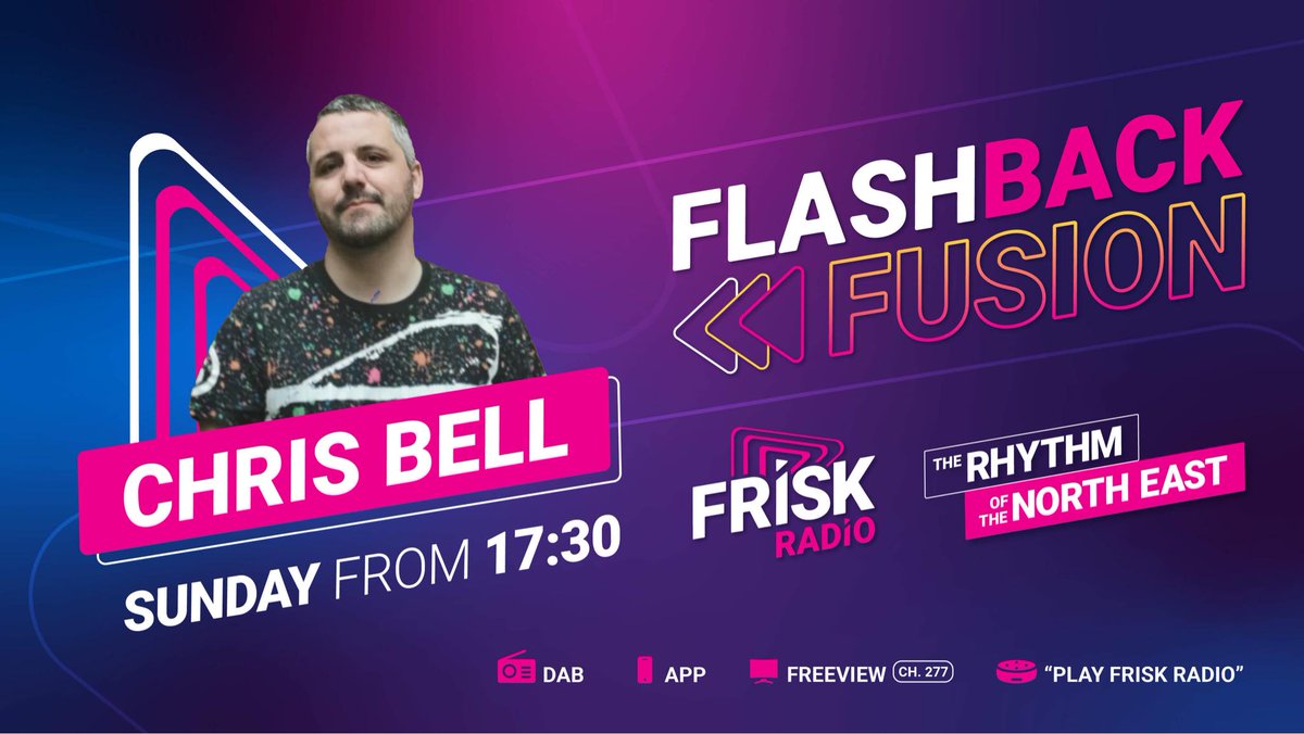 Just got my new imagery for my shows on @friskradio
I'm pretty damm impressed 🙂
#DJ #radiodj #TheRhythmOfTheNorthEast