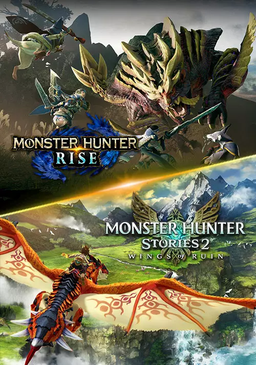 Monster oder Monsties? Mit diesem #MonsterHunter Bundle geht beides! Schließt euch der Monster-Jagd an in Monster Hunter Rise oder schließt Freundschaften mit Monsties in Monster Hunter Stories 2: Wings of Ruin! 👉bit.ly/MonstieBundle