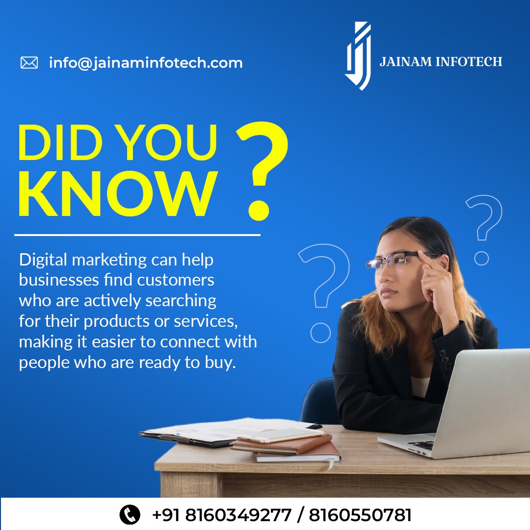 jainam_infotech's tweet photo. we believe in delivering results-driven digital marketing strategies that are tailored to your business needs. Whether you are a small business looking to establish your online presence or a large corporation seeking to improve your online marketing efforts we've got you covered. https://t.co/ZdC94Z5IZj