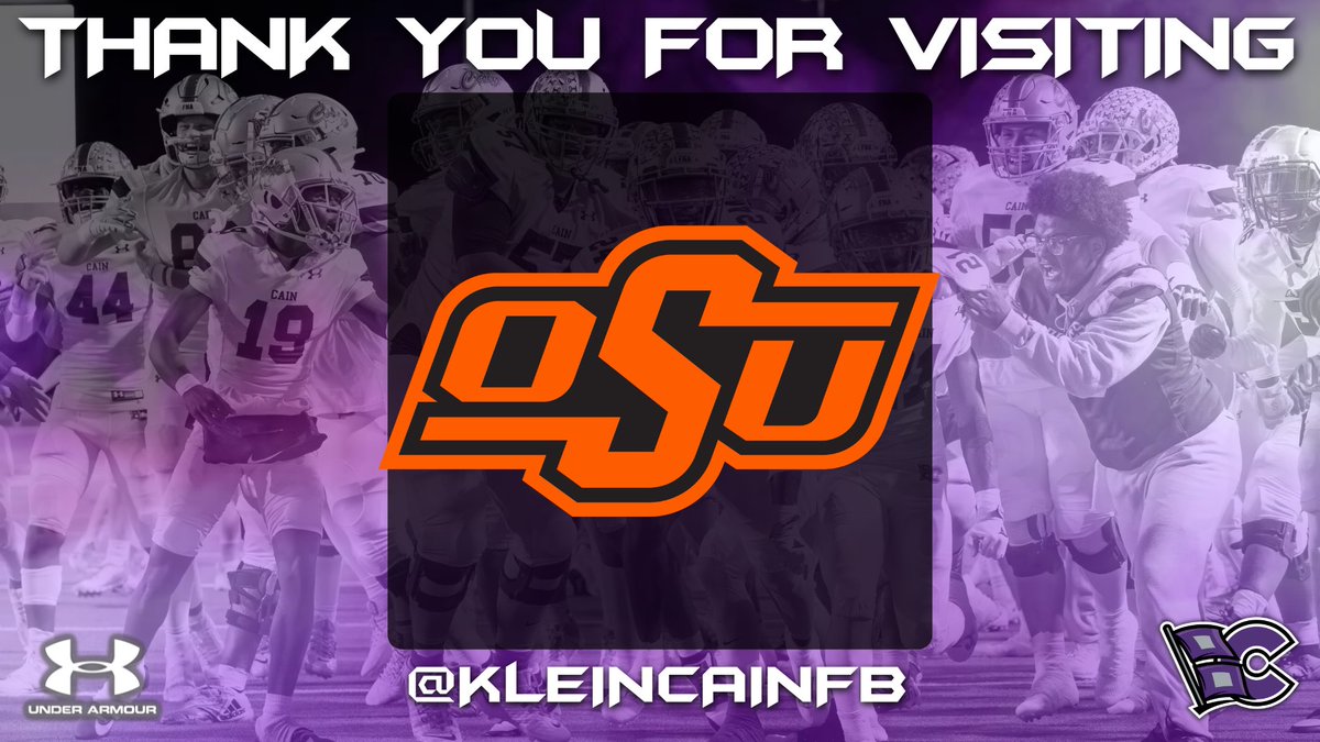 Thank you to @CowboyFB for stopping by to check out @KLEINCAINFB #RECRUITTHEREIGN #STORMSURGE24 #REIGNCAIN @CoachNardo27