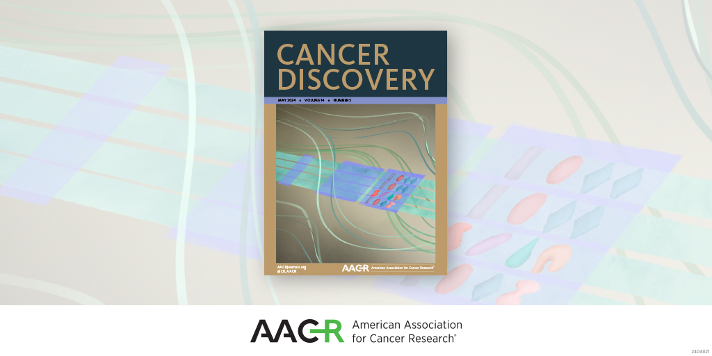 CD_AACR's tweet image. Read article highlights from the May issue of Cancer Discovery.
bit.ly/3UMAAIG
#InThisIssue