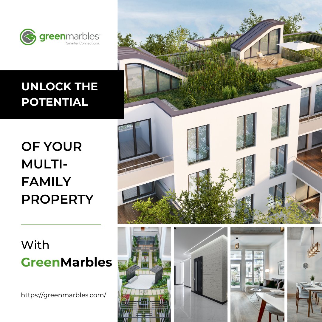 Discover the untapped potential of your multi-family property with GreenMarbles.

Our sustainable solutions not only enhance tenant satisfaction but also increase NOI and property value. 

Don't miss out on the opportunity to maximize your investment: greenmarbles.co/48iJjWS