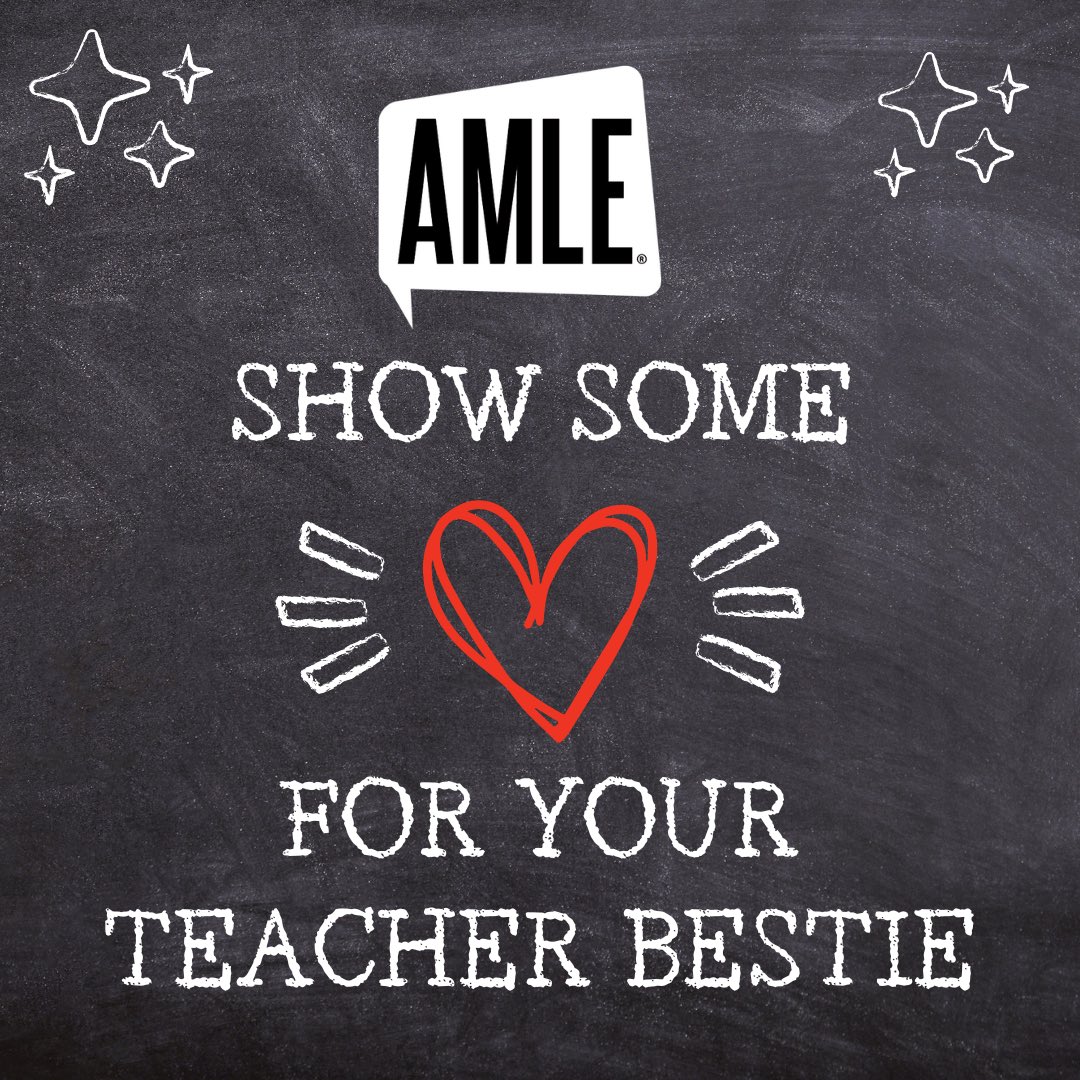 Happy #TeacherAppreciateWeek! Let’s kick off the celebration by lifting each other up this week. Tag your teacher bestie and tell us why they’re so awesome. We’ll pick five bestie pairs this Friday to each win $25 Amazon gift cards. 👯