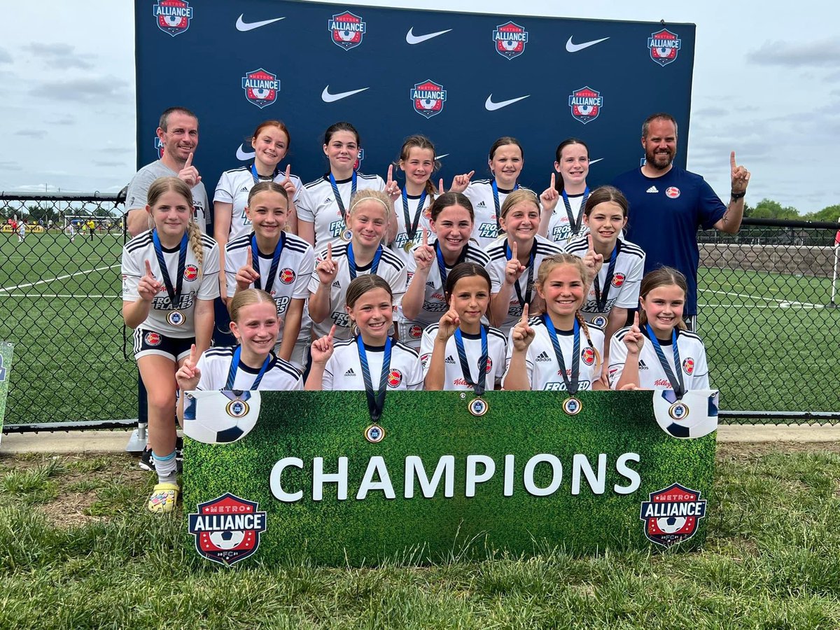 Congrats to our STLDA 2012 Girls on winning the Championship at The Metro Alliance Spring Classic Tournament. ❤️⚽️👍