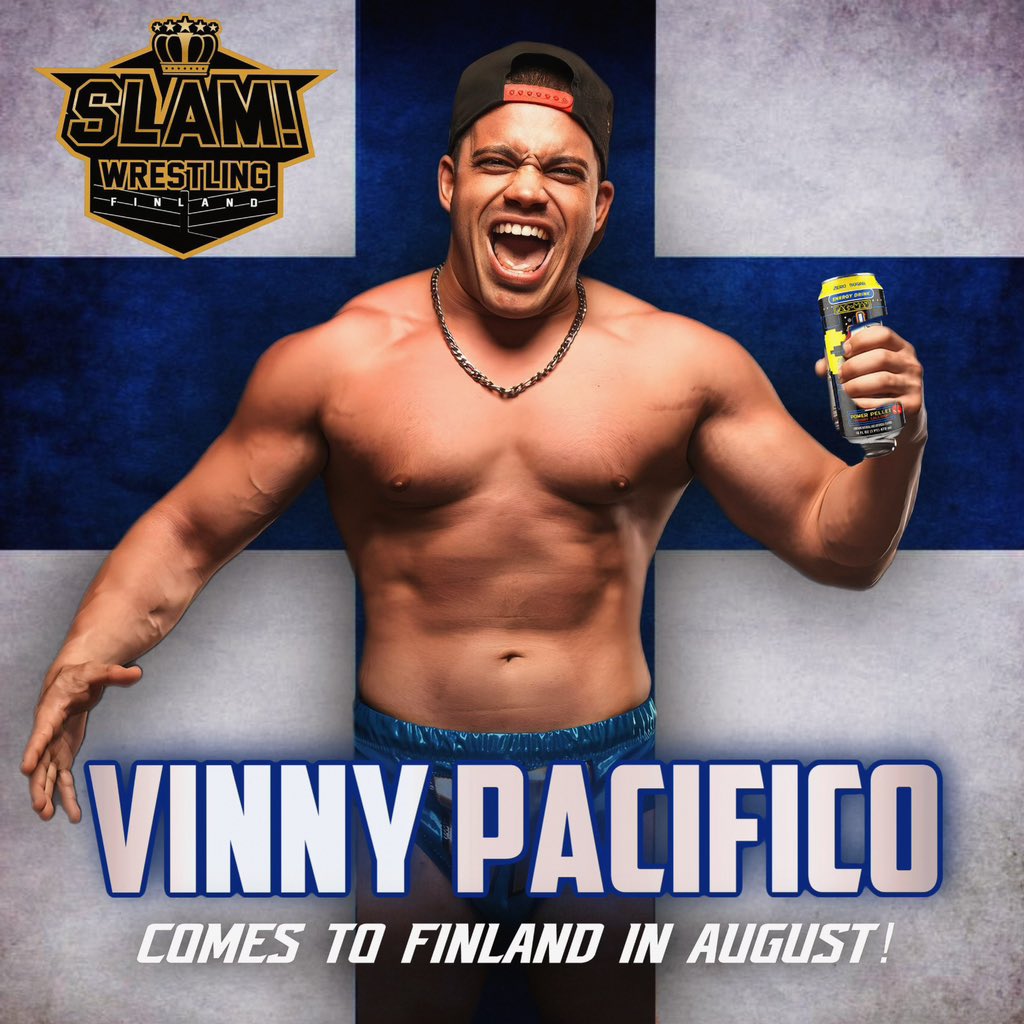 🚨ANNOUNCEMENT🚨 I WILL BE MAKING MY DEBUT IN FINLAND IN AUGUST✈️🌎🇫🇮🇫🇮 @SlamWres August is going to be absolutely insane.