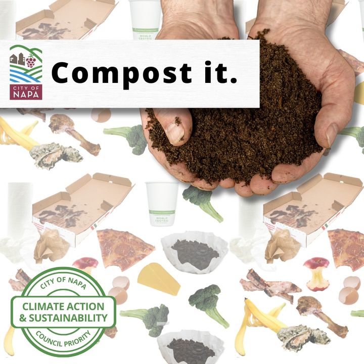Did you know that Napa residents threw out 8% less trash – & composted nearly 17,000 more tons of waste – during the first nine years of our food composting program? ♻️🍌 Join your neighbors & compost all your food scraps and soiled paper. Learn more: bit.ly/3TPkG0i.